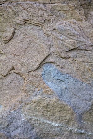 Polish Bieszczady mountains, Solina reservoir. Polanczyk, rocks on the lagoon.の写真素材