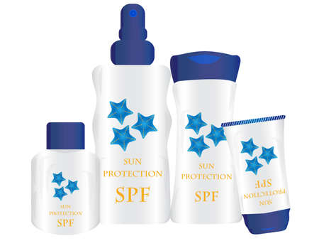 Sun protection のイラスト素材