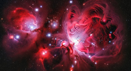 Nebula and galaxies in space. Elements of this image furnished by NASAの素材