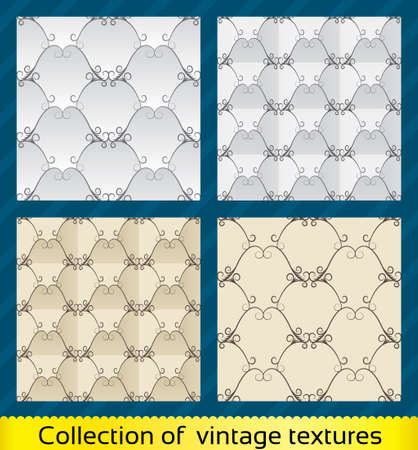 Seamless abstract vintage pattern のイラスト素材