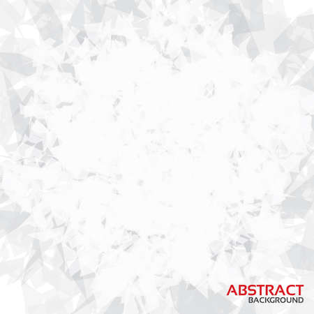 Abstract background. Different white geometric shades. Vector illustration.のイラスト素材