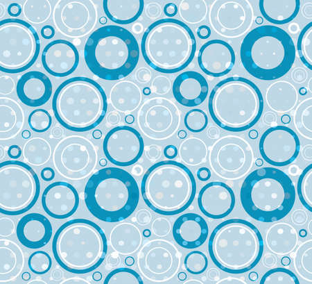 Seamless circles texture. Abstract background. Texture for gift paper. Vector illustration.のイラスト素材