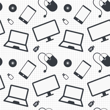 Devices seamless pattern