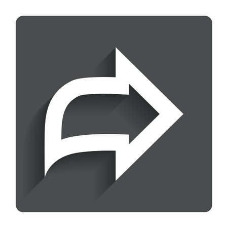 Arrow sign icon. Next button. のイラスト素材