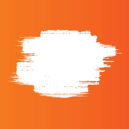 Grunge pattern background. Abstract watercolor paint stains wallpaper. Orange background. Vectorのイラスト素材