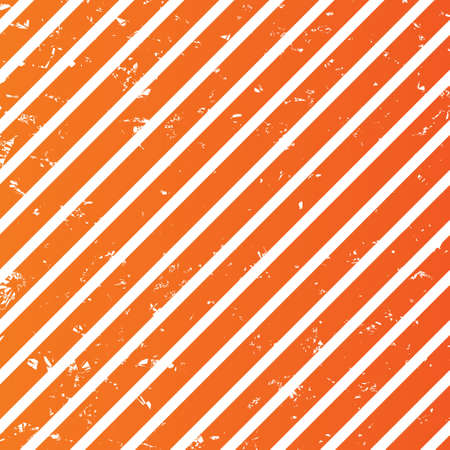 Diagonal lines with grunge pattern background. Abstract wallpaper with stripes or curves. Orange background. Vectorのイラスト素材