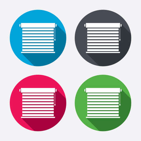 Louvers sign icon. のイラスト素材