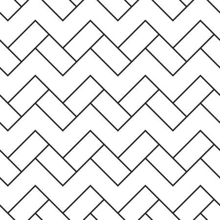 Cobbles grid texture. Stripped geometric seamless pattern.のイラスト素材