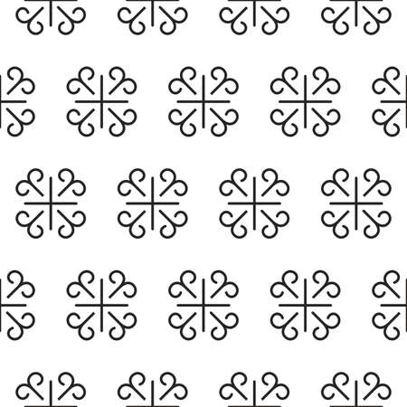 Ornate lines texture. Stripped geometric seamless pattern.のイラスト素材