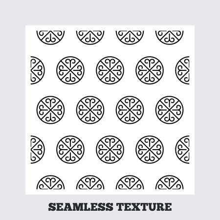 Seamless texture. Ornate lines texture. Stripped geometric seamless pattern. Modern repeating stylish texture. Flat pattern on white background. Vectorのイラスト素材