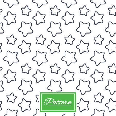 Stars lines texture. Stripped geometric seamless pattern. Modern repeating stylish texture. Abstract minimal pattern background. Vectorのイラスト素材