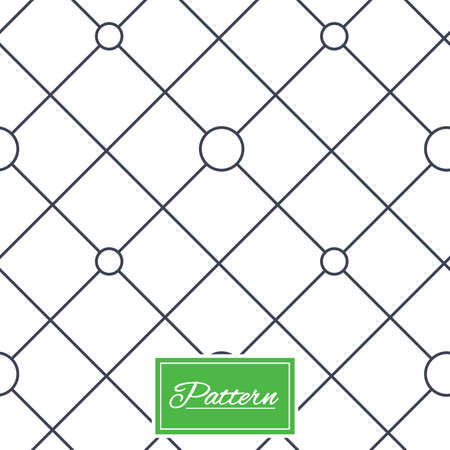 Circles grid texture. Stripped geometric seamless pattern. Modern repeating stylish texture. Abstract minimal pattern background. Vectorのイラスト素材