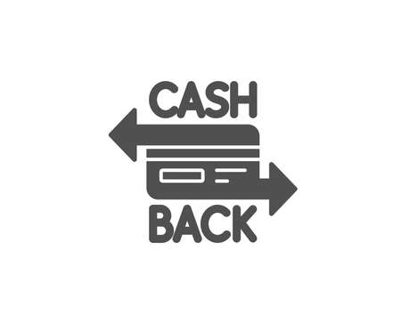 Credit card simple icon. Banking Payment card sign. Cashback service symbol. Quality design elements. Classic style. Vectorのイラスト素材