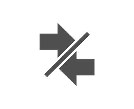 Synchronize arrows simple line icon.のイラスト素材