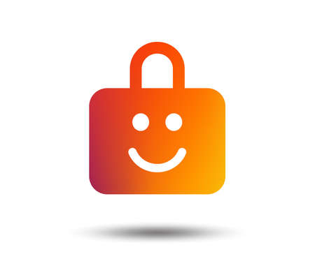 Child lock icon on Locker with smile symbol.のイラスト素材