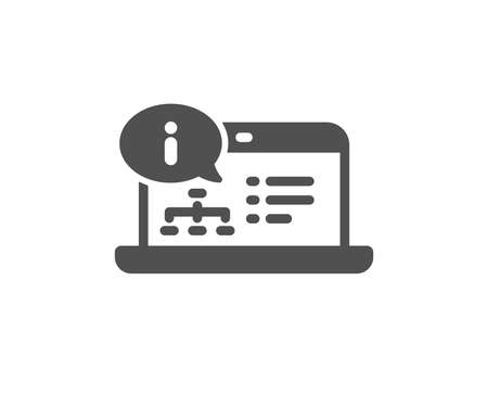 Online documentation icon. Technical instruction sign. Quality design element. Classic style icon. Vectorのイラスト素材