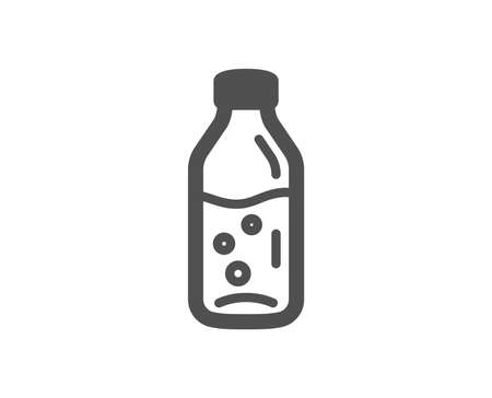 Water bottle icon. Soda aqua drink sign. Liquid symbol. Quality design element. Classic style icon. Vectorのイラスト素材