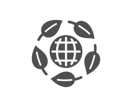 Bio cosmetics sign. Eco organic icon. Fair trade symbol. Classic flat style. Simple eco organic icon. Vectorのイラスト素材