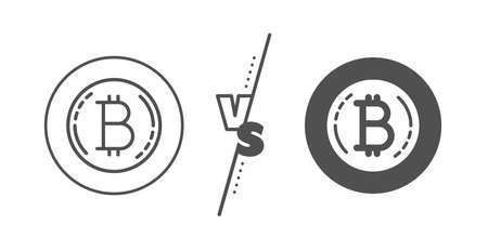 blank cryptocurrency coin