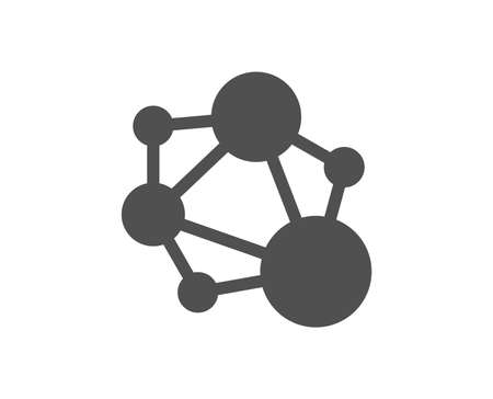 Social network sign. Integrity icon. Core value symbol. Classic flat style. Simple integrity icon. Vectorのイラスト素材