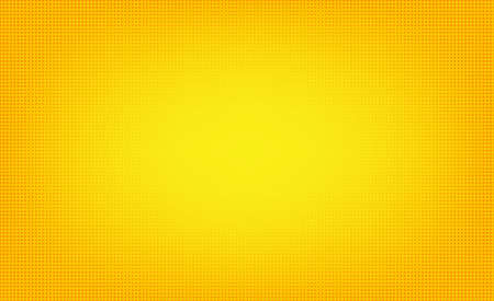 Abstract background cartoon style. Gradient halftone pattern. Yellow background with dots. Retro comics design with halftone effect. Dotted vectorのイラスト素材