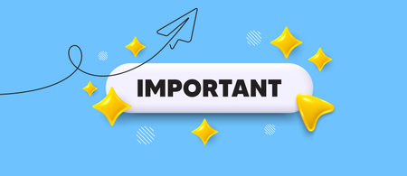 Important message search bar. Share plane line icon. Important message. Information notice sign. Announce attention symbol. Search button with 3d sparkles. Vectorのイラスト素材