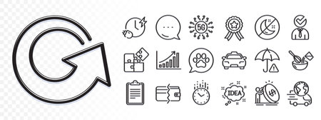 Clipboard, Risk management and Vacancy line icons for web app. Glare of light effect. Message icon. Pack of Pets care, Idea, Insomnia pictogram icons. Vectorのイラスト素材