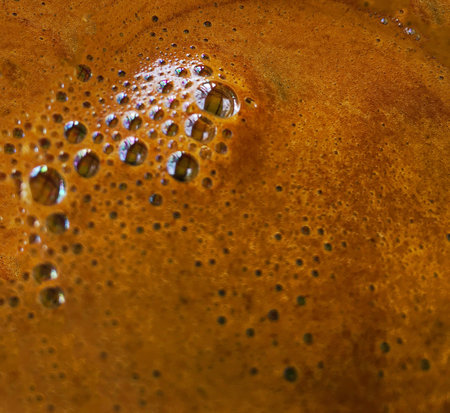 coffe texture macro photoの写真素材