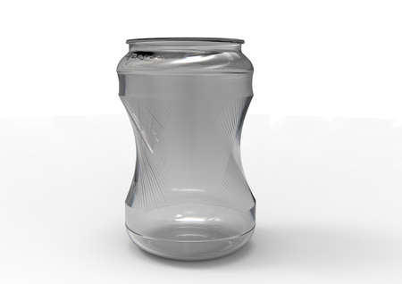 Glass jar package 3D coloredの写真素材