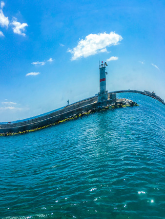 Sea background isolateの写真素材