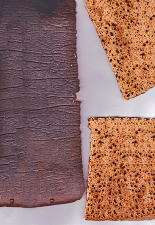 bread texture background unit isolateの写真素材