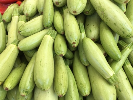 zucchini background unit isolateの写真素材