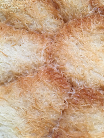 kadayif dessert background unit isolateの写真素材