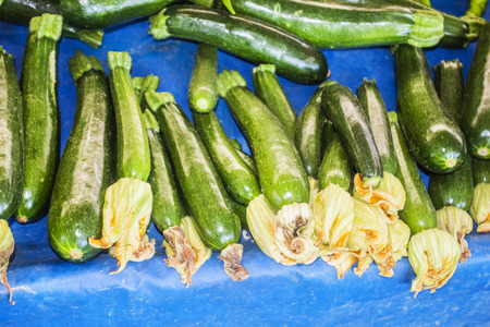 zucchini background unit isolateの写真素材