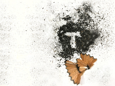 pencil background unit isolateの写真素材