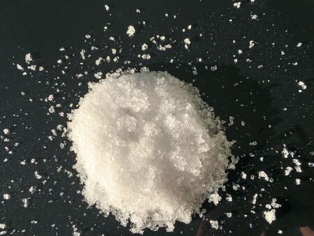 shapes from snow isolate backgroundの写真素材