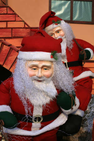 Ornament: mini santa claus decorationの写真素材