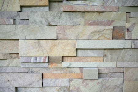 Textured pattern  closeup of modern brick wallの写真素材