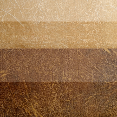 Set of gradient brown leather textureの写真素材