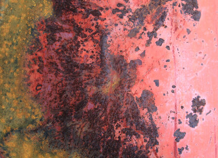 Textured background of Rusty red zincの写真素材