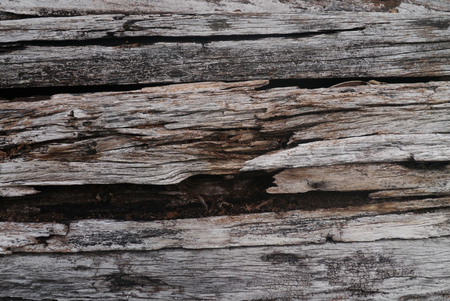 Textured pattern of grunge broke wooden boardの写真素材