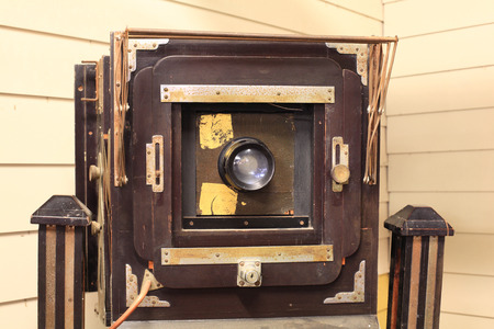 Old analog studio camera for interior decorationの写真素材