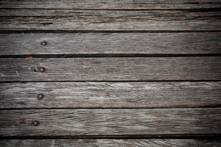 Old Wooden plank wall for textured backgroundの写真素材