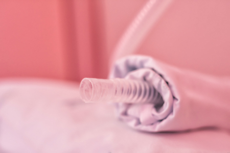vapor oxygen tube inhalerの写真素材
