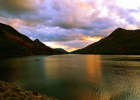 Scottish Lochの写真素材