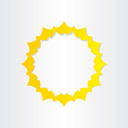 sun sunlight energy icon designのイラスト素材