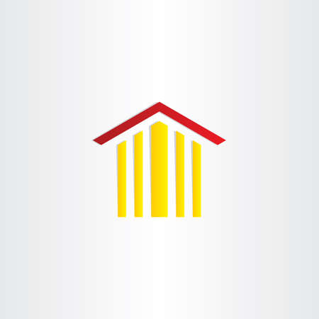 court building clipart vector designの写真素材