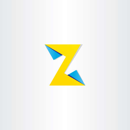 letter z abstract logotype template designの写真素材