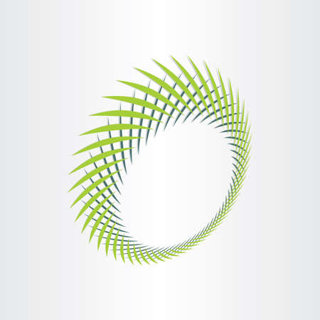 abstract green background design with green leafsの写真素材