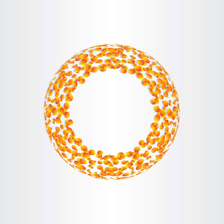 abstract circle background fusion energy designの写真素材